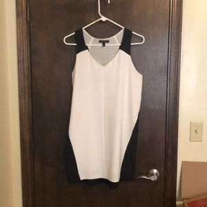 Banana Republic B&W racerback Dress